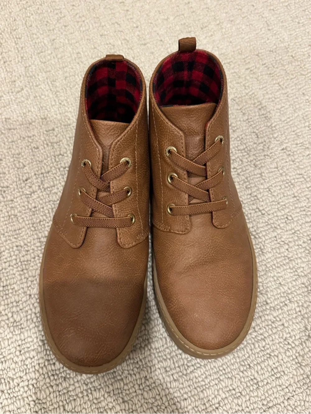 Kids Casual Brown Chukka Boots - Comfortable Everyday Style